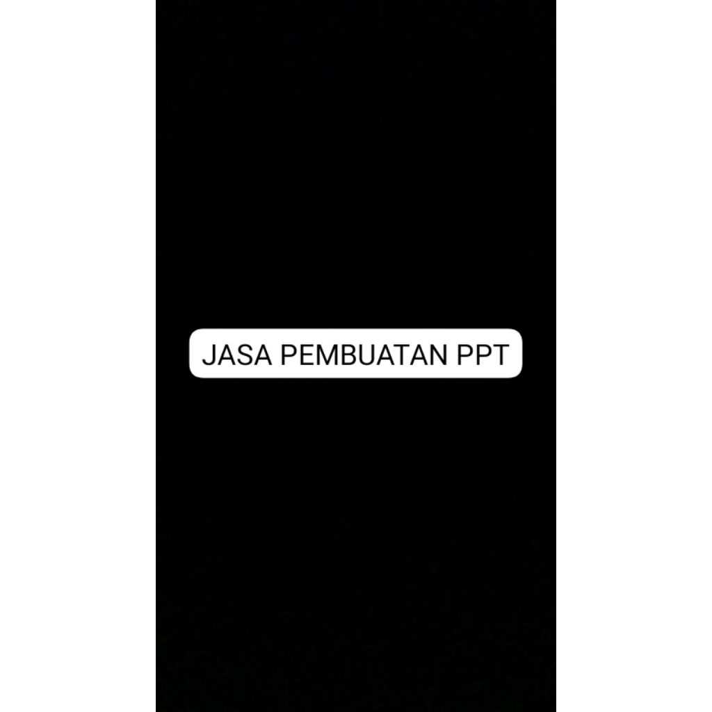 JASA PEMBUATAN PPT