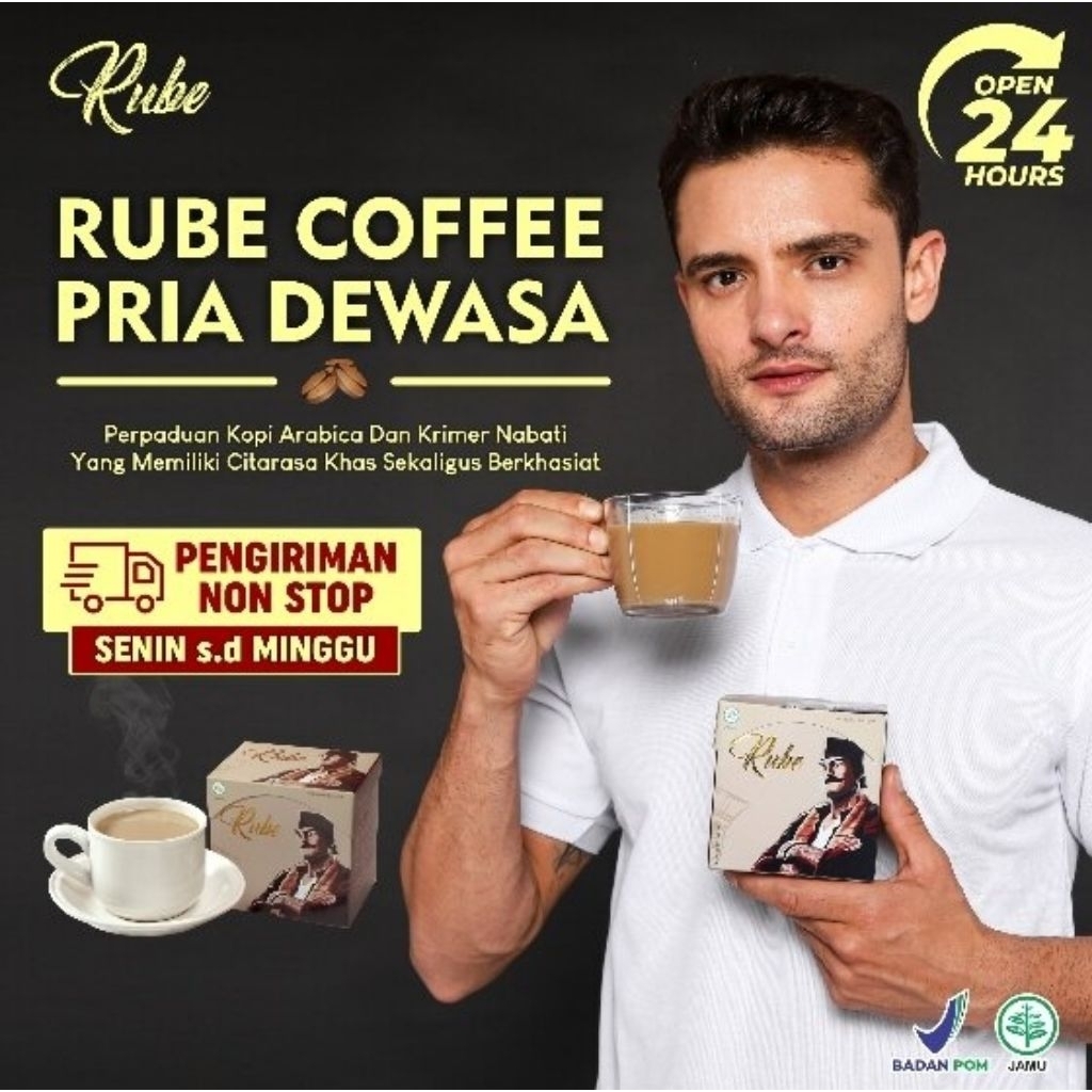 KOPI RUBE ORIGINAL KOPI RUBE 1 Bok isi 5 SACHET kopi sachet