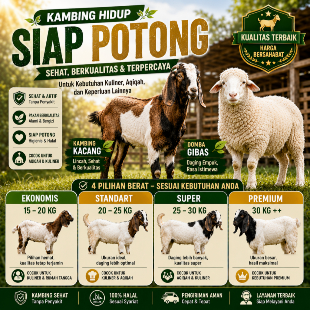 Kambing, Domba, Kambing Hidup, Domba Hidup, Kambing Aqiqah, Domba Aqiqah, Kambing Aqiqoh, Domba Aqiq