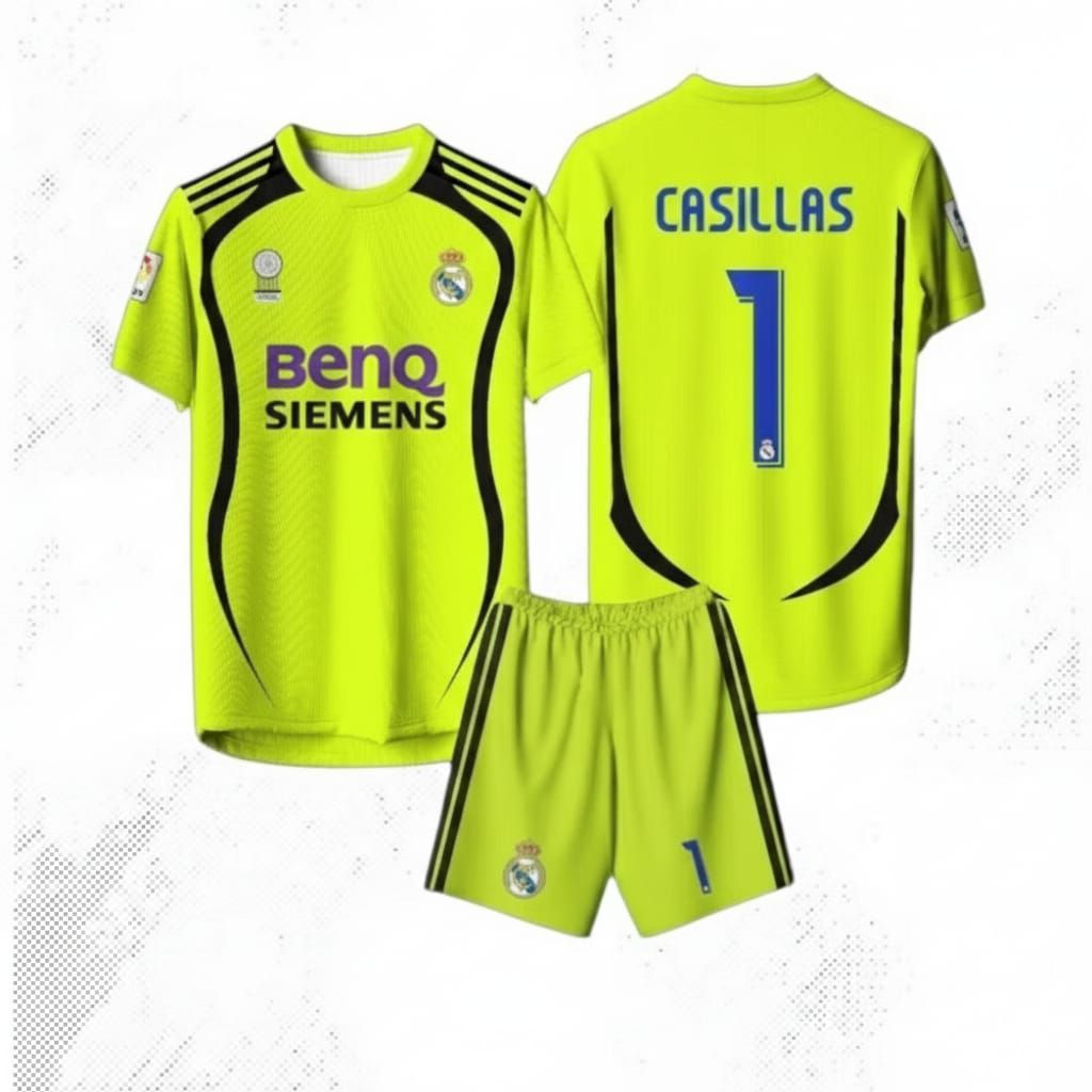 JERSEY KIPER R34L M4DR1D 2007 SPESIAL EDITION CASILLAS GRATIS NAMA DAN NOMOR PUNGGUNG
