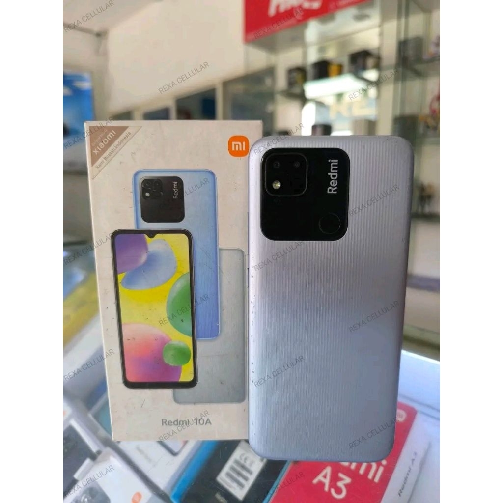 Promo 6.6 sale Handphone second Redmi 10a second original resmi garansi
