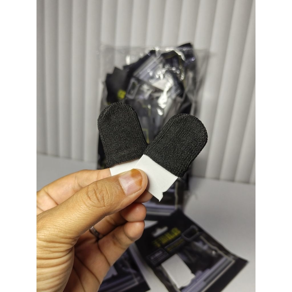 SARUNG TANGAN JEMPOL GAME finger sleeve 1 pasang isi 2 pcs - sarung jempol game isi 10 psg GROSIR