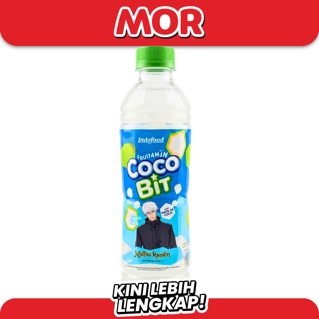 COCOBIT Fruitamin  Splash Coco 350ml - Minuman Nata De Coco Rasa Kelapa Asli