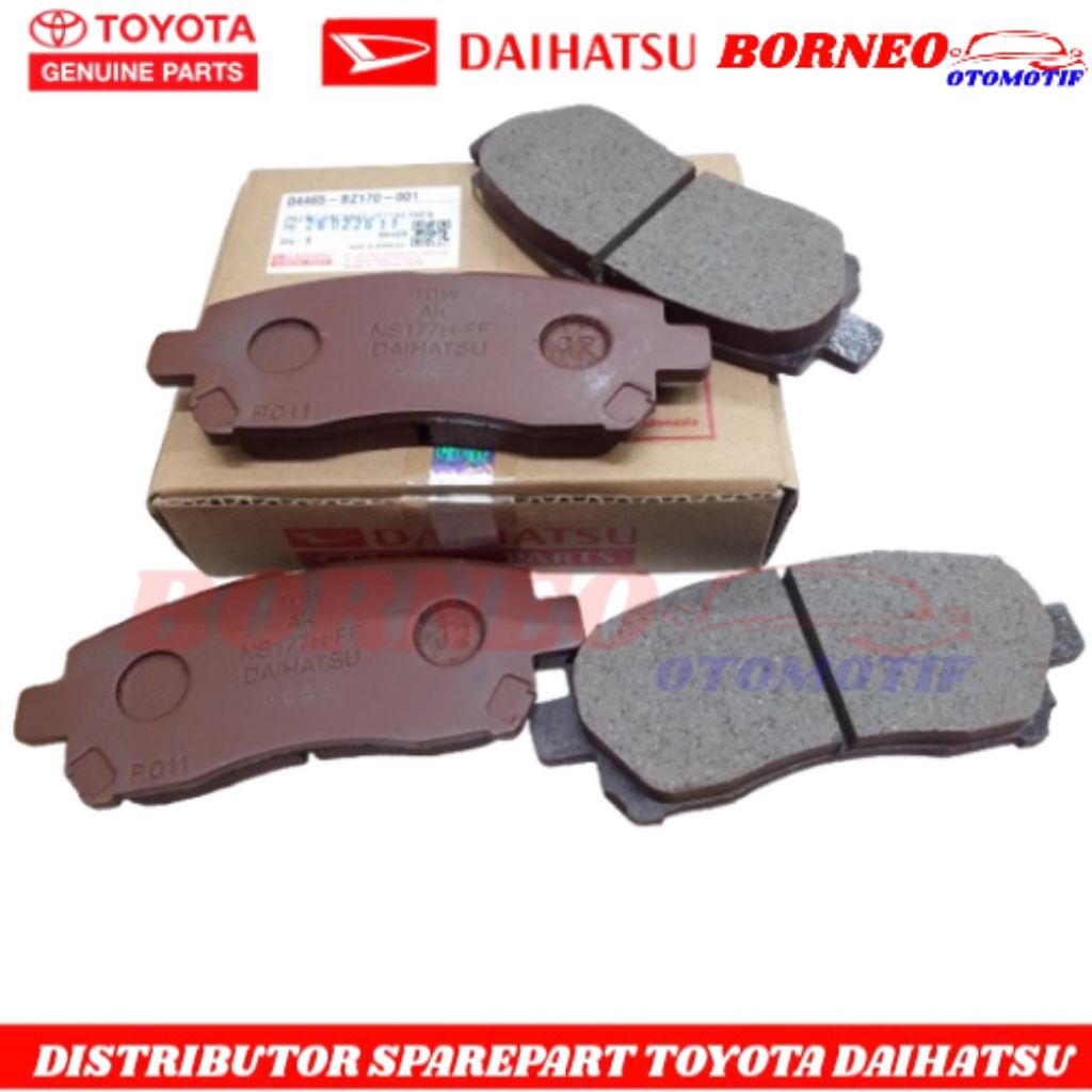 Kampas Rem Depan Avanza/Xenia 2003-2021/Rush/Terios 2006-2017/Taruna Original 04465-BZ170-001