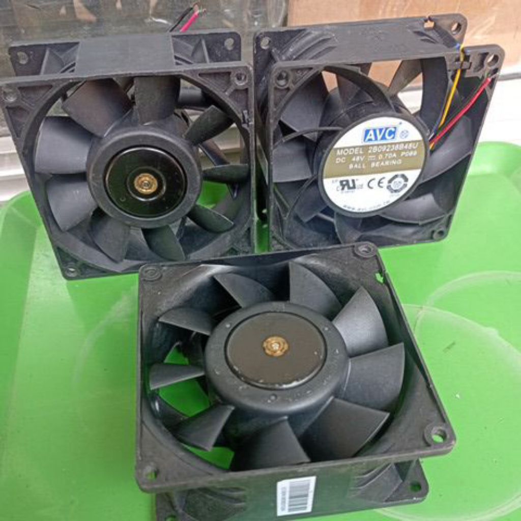 kipas DC 48v High speed 48VDC ukuran 9cm