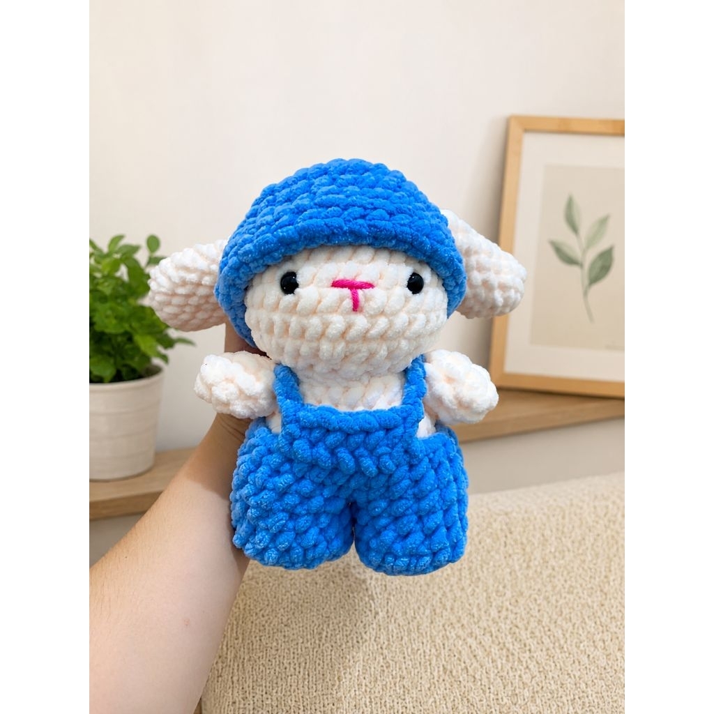 BONEKA RAJUT BUNNY | BONEKA RAJUT CHINELLE | BONEKA RAJUT | BONEKA KELINCI
