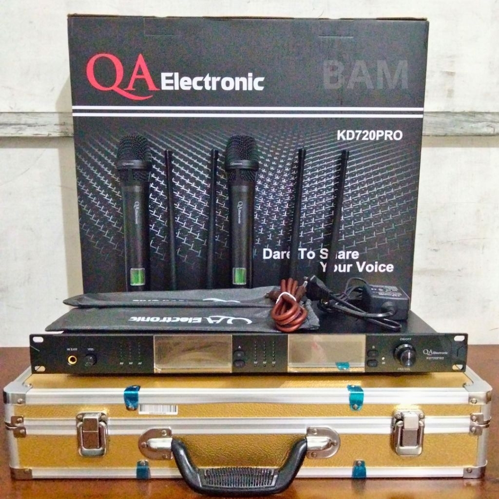 Microphone Wireless QA Electronic KD 720 Original