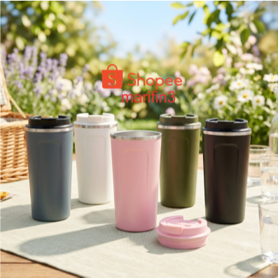 mug coffee stainless Mug Coffee Kapasitas 510 ml Bahan Stainless Steel mug custom