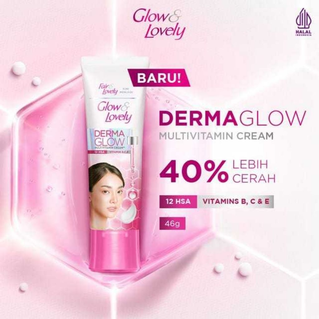 Glow & Lovely Derma Glow Multivitamin  Cream 23gr/46gr | Glow & Lovely Multivitamin