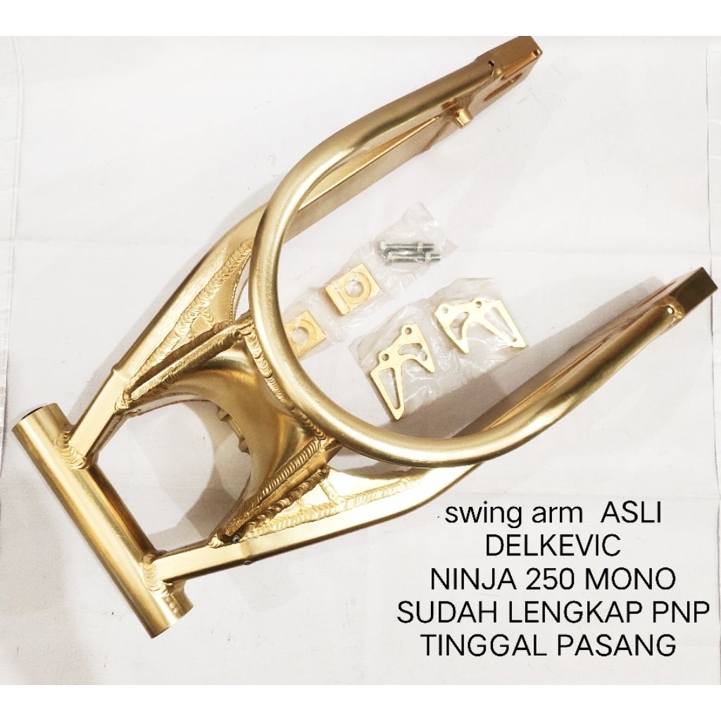 BARANG BAGUS NINJA 250 MONO SWING ARM DELKEVIC SWING ARM NINJA 250 MONO KAWASAKI NINJA 250 MONO SWIN