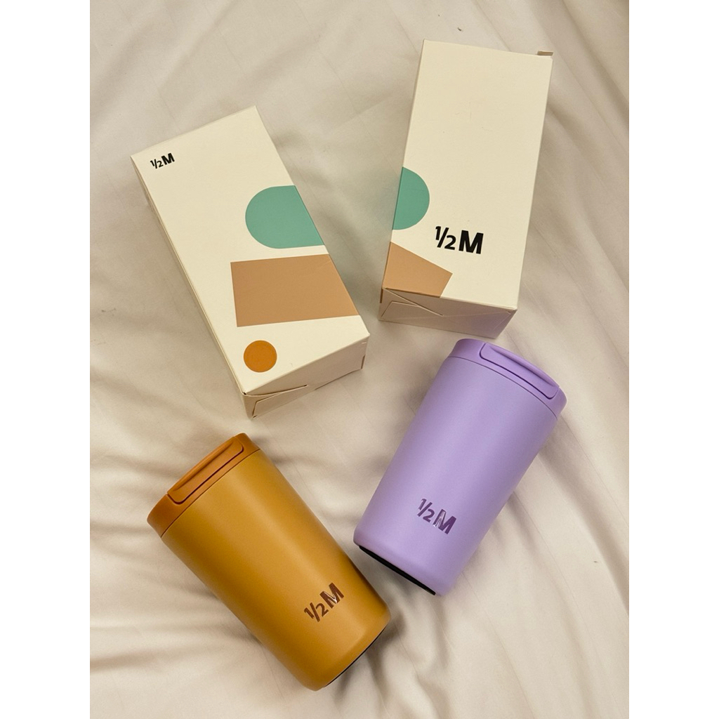 tumbler half milion 1/2 m NEW purple
