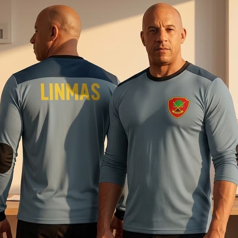 KAOS DECKER LINMAS ABU  - KAOS BUSA LINMAS - BAJU DECKER LINMAS