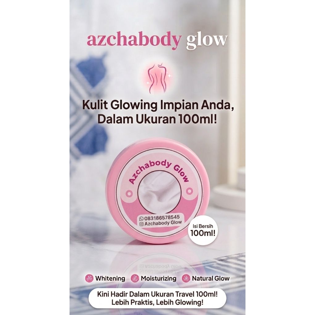BODY LOTION WHITENING AB GLOW 100ML TRAVEL SIZE