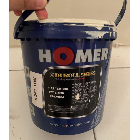 CAT TEMBOK HOMER EXTERCOAT 2.5 LITER