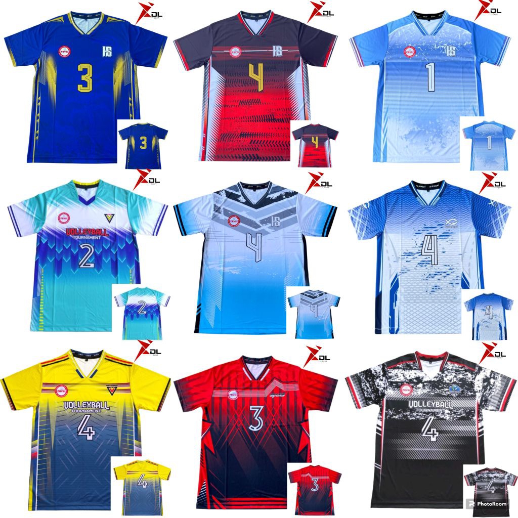 Jersey voli/Kaos voli Pria/Baju Voli full printing terbaru