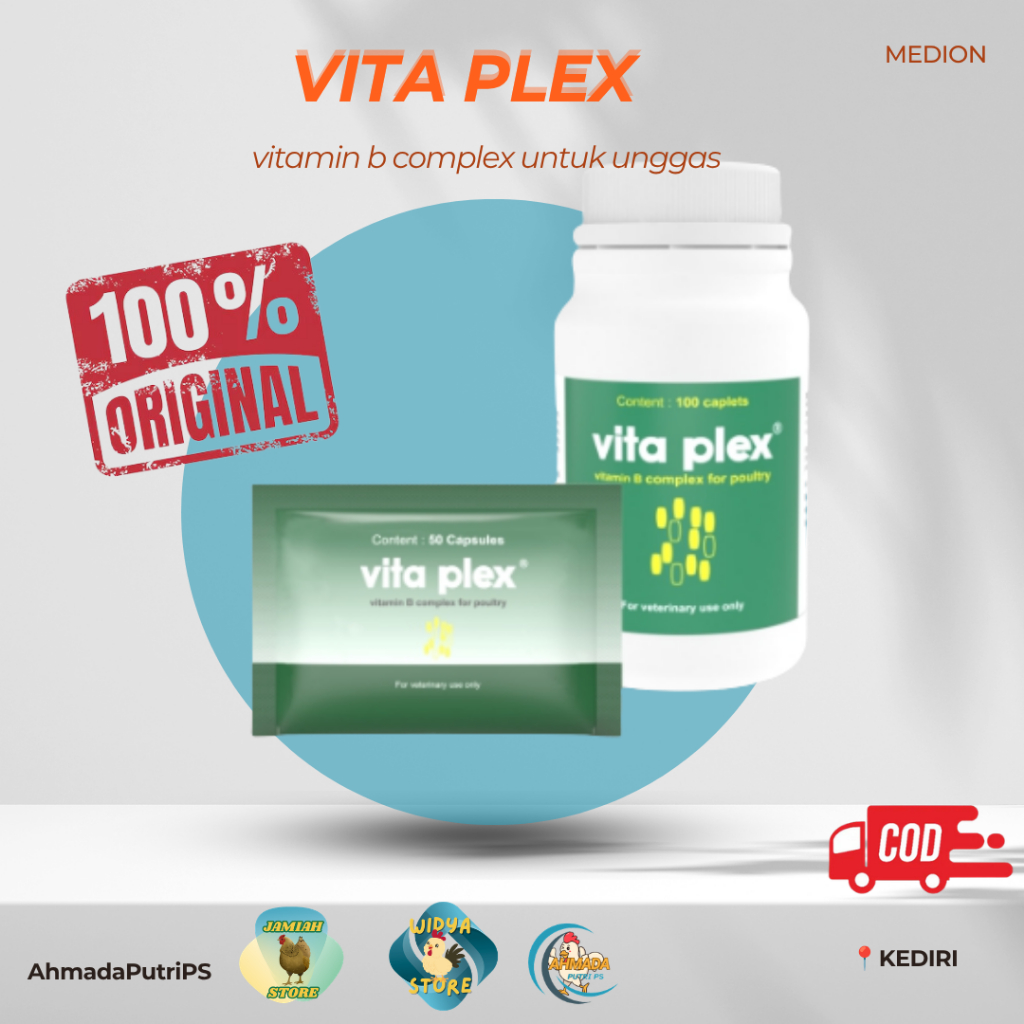 Vita Plex Medion Vitamin B Complex Isi 50 Kaplet