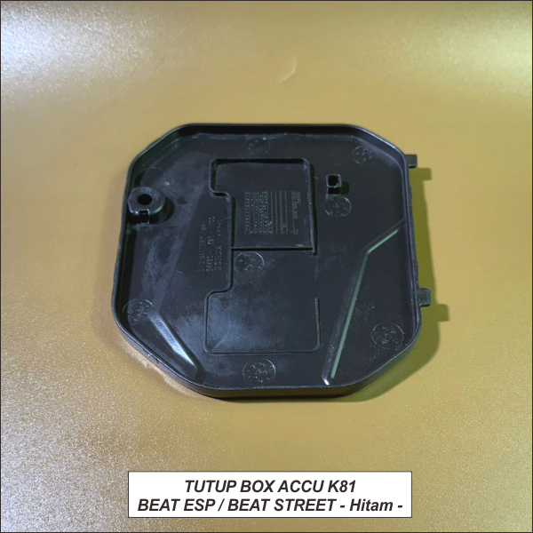 Tutup Box Accu K81 - Hitam / Beat Esp  Beat Street