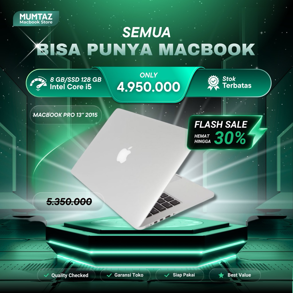 MACBOOK PRO RETINA 13 INCH 2015