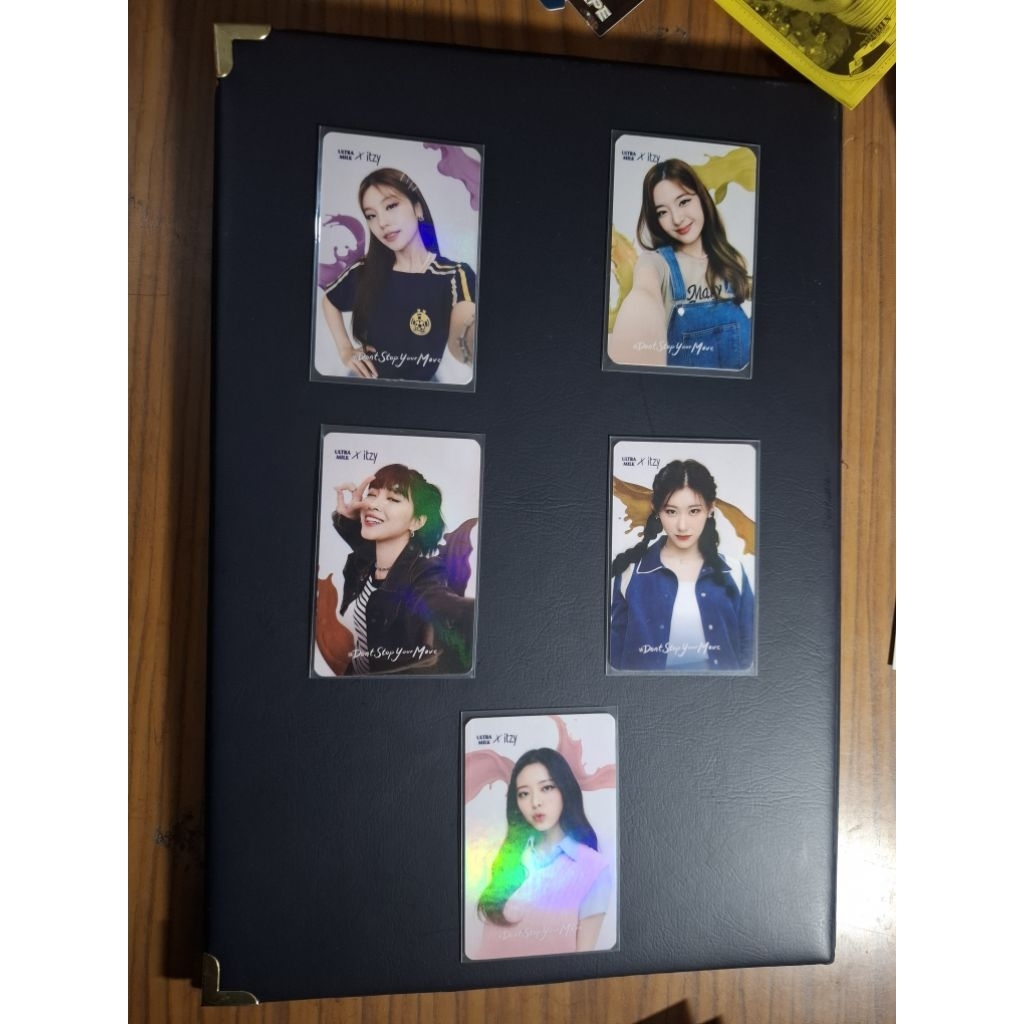 Photocard ITZY Official | PC Official & Ultramilk | Ready Stock