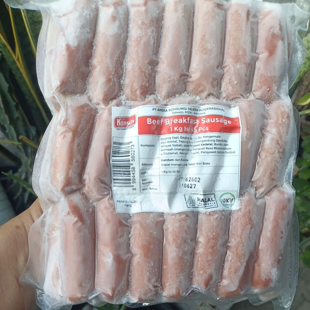 Kansas sosis breakfast 1kg