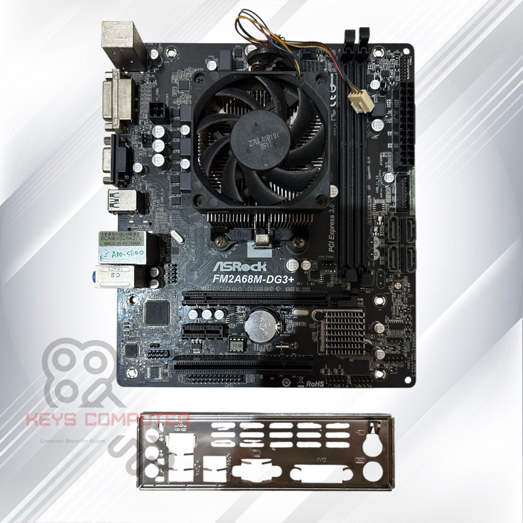 PAKETAN FM2 A10 5800 MOBO FM2+ DDR3 ONBOARD-FAN