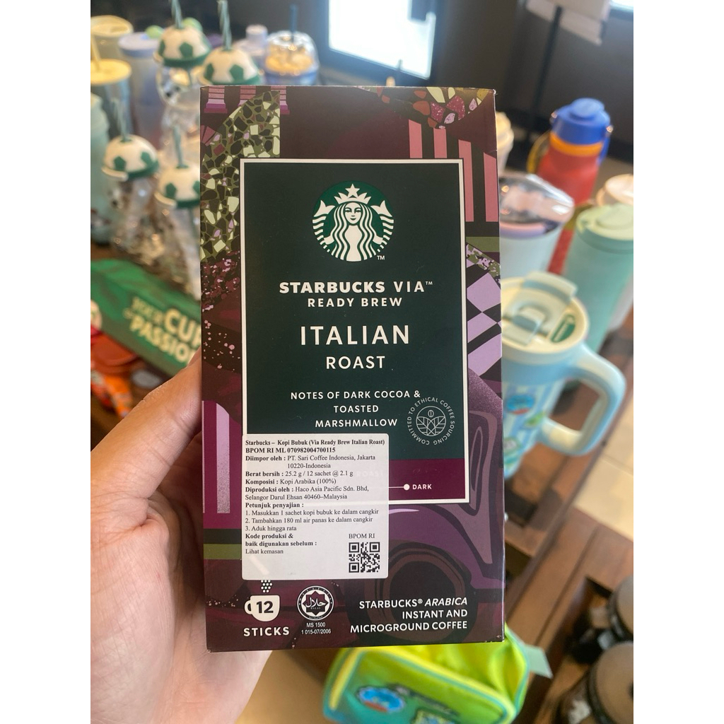 kopi bubuk Italian Roast Starbucks