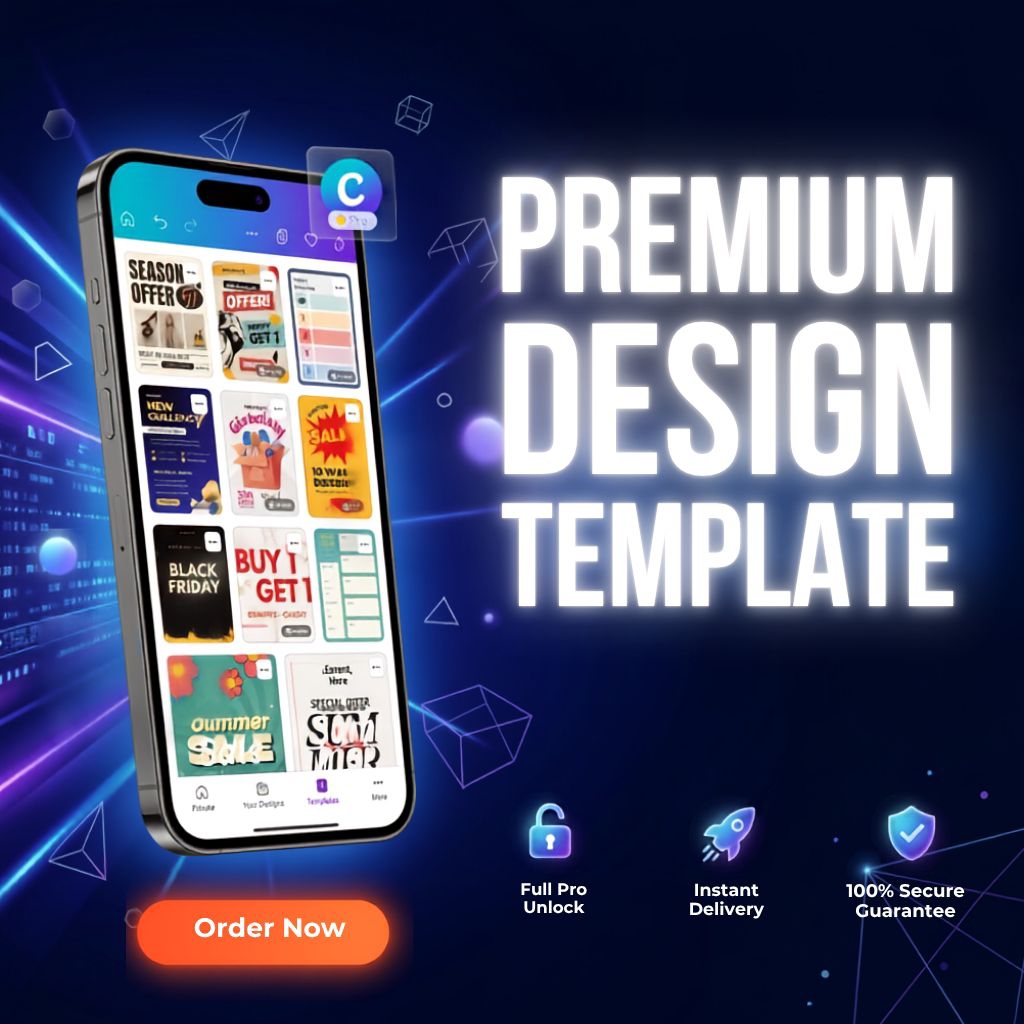 Akun edit design pro / premium Canva bergaransi