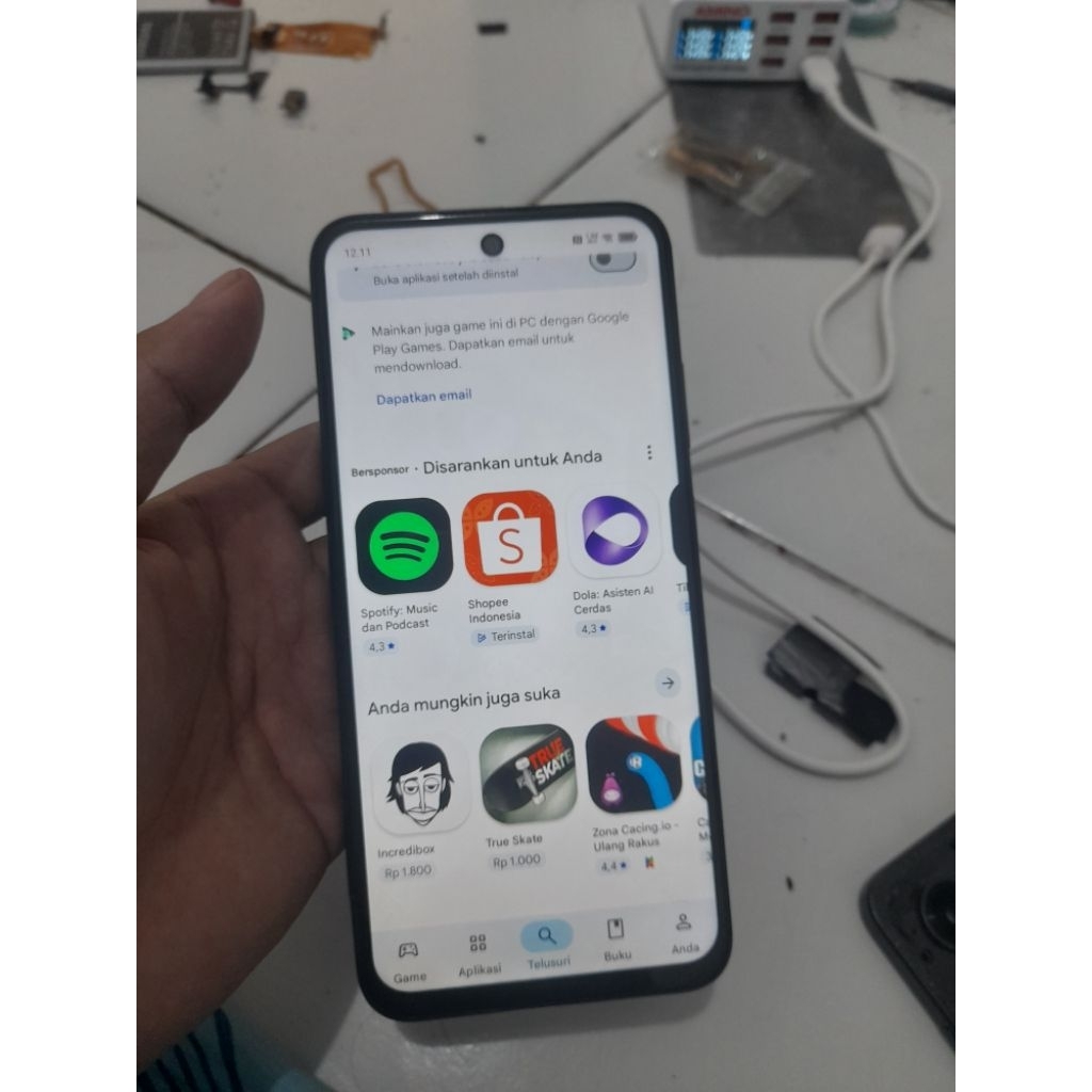 infinix hot 50i minusan