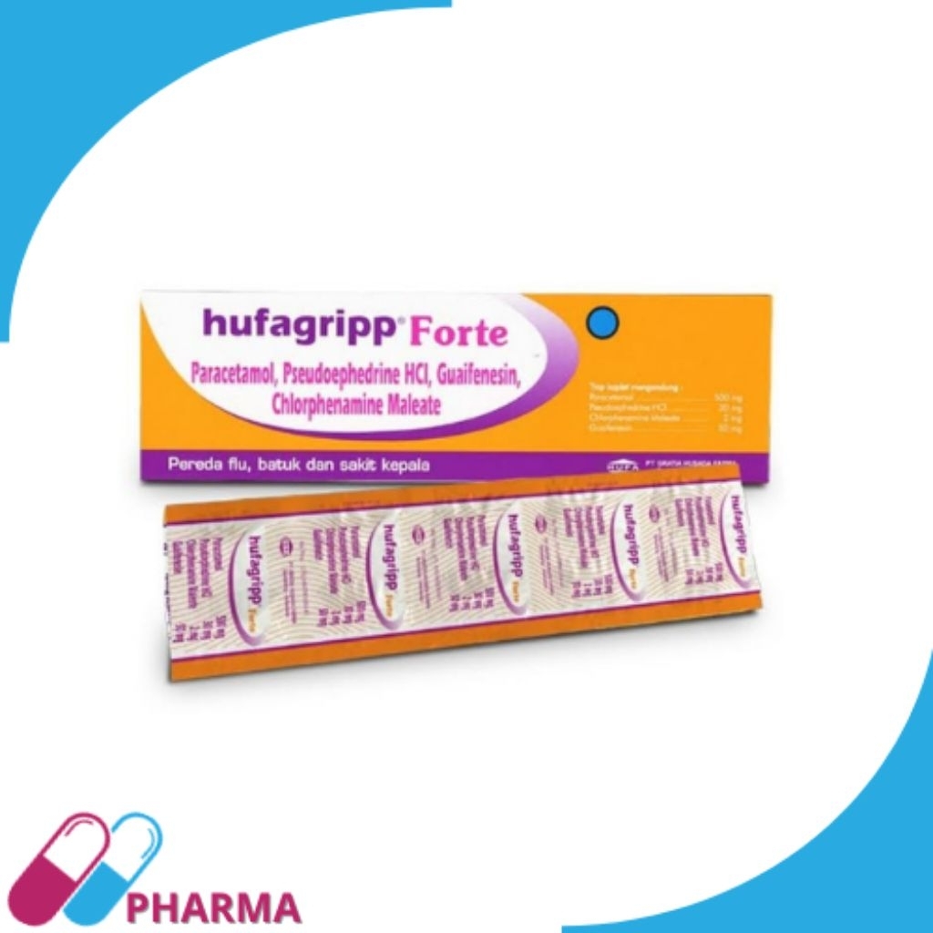 HUFAGRIP FORTE - STRIP 10 TABLET