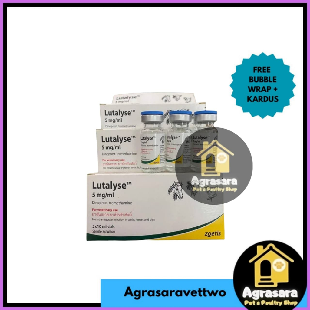 Lutalyse (pgf dinoprost) 10ml zoetis obat