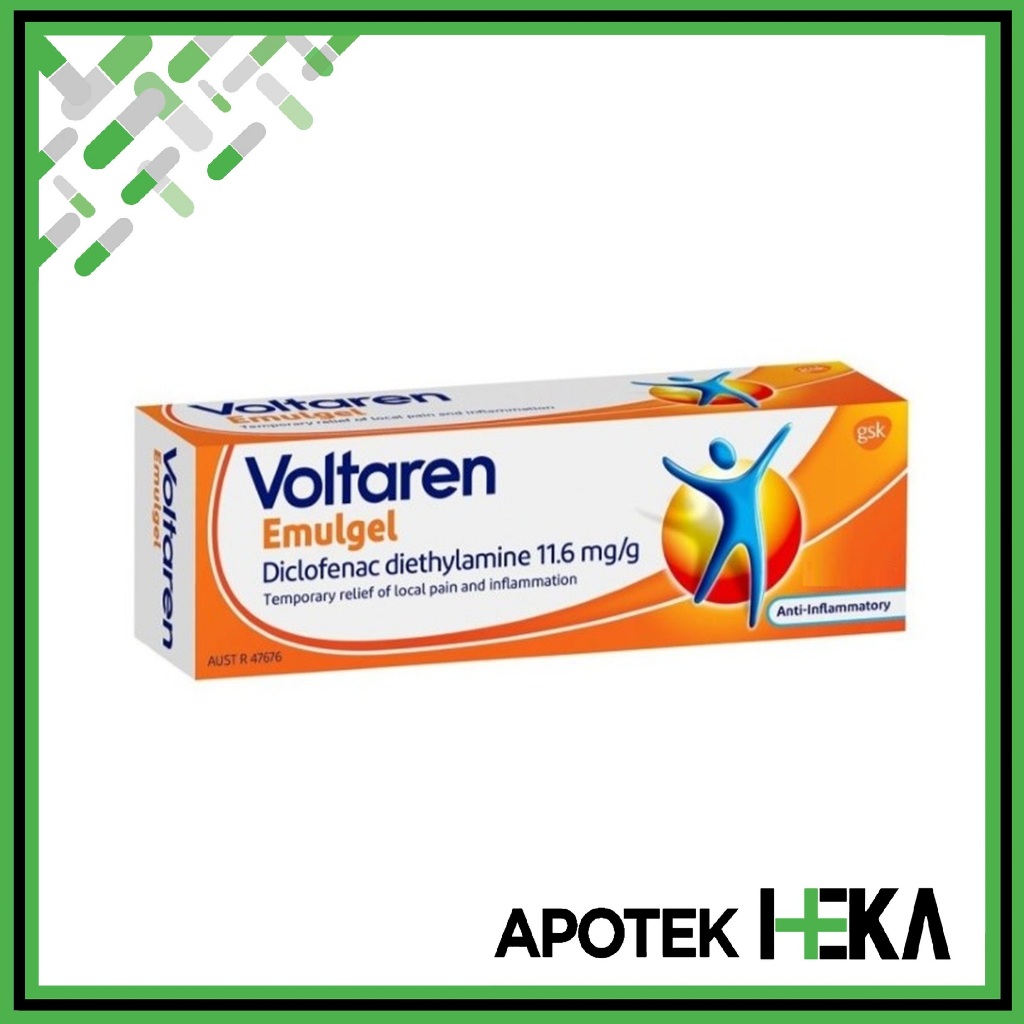 Voltaren Gel Natrium Diklofenak - Salep Pereda Nyeri Otot (BANDUNG)