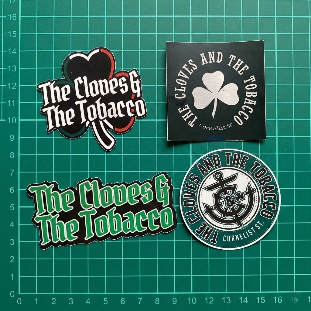 STICKER PACK THE CLOVES AND THE TOBACCO BAND