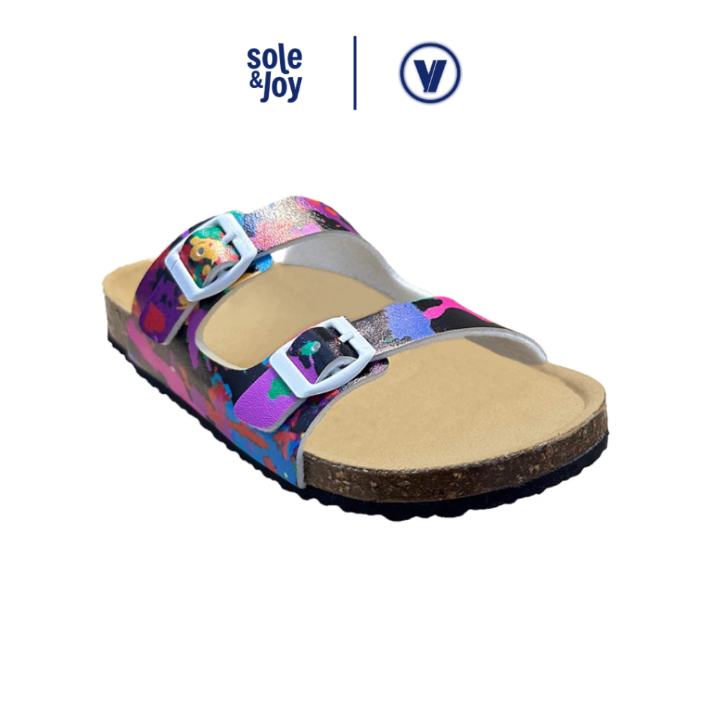 Vandalz Junior 03 Splash - Sandal Gesper Anak Cewek Cowok  Warna Hitam Soleandjoy