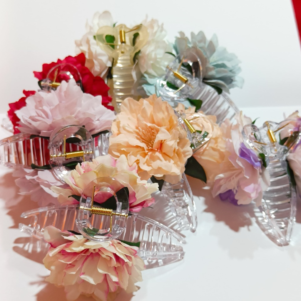 jepit rambut korea / jepit rambut bunga