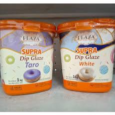 [METTA] pekanbaru/Plaza Supra Dip Glaze Taro White Green Strawberry 1kg Topping Donat Saus Coklat