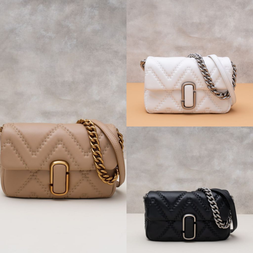 Marc Jacobs The Quilted J Marc Shoulder Bag