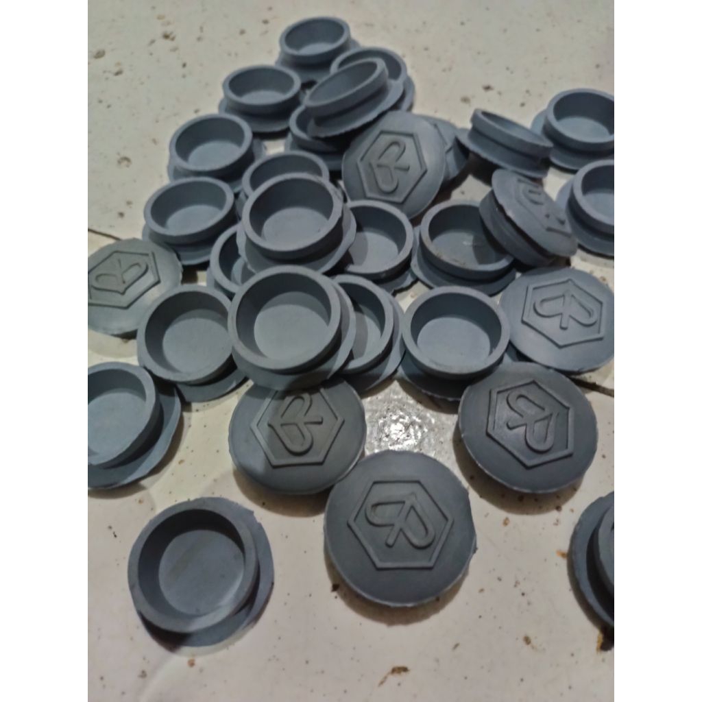 Karet tutup baud warna abu vespa super sprint Px ps