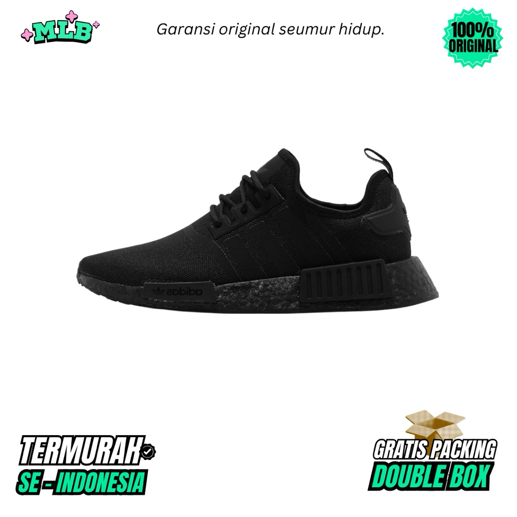 Sepatu NMD R1 All Black