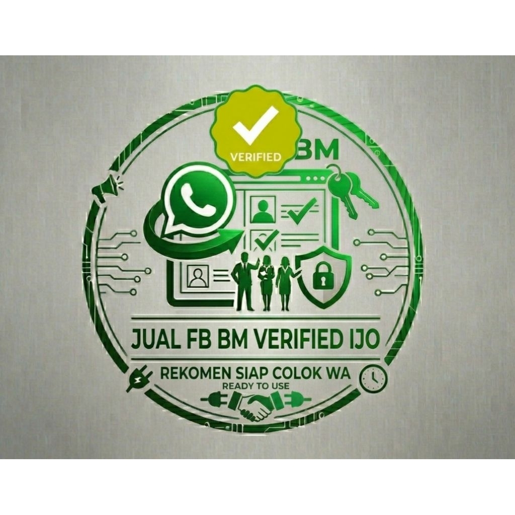 BM Akun Facebook Meta Business Suite Verified Hijau