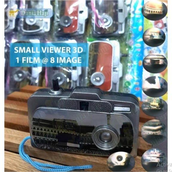 Mainan Kamera Small & Big 3D Souvenir Oleh Oleh Haji dan Umroh