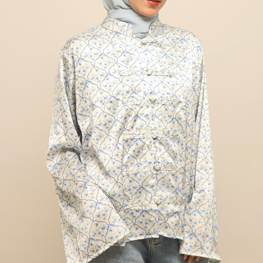 Juwita Blouse Cheongsam - Pattern Blouse