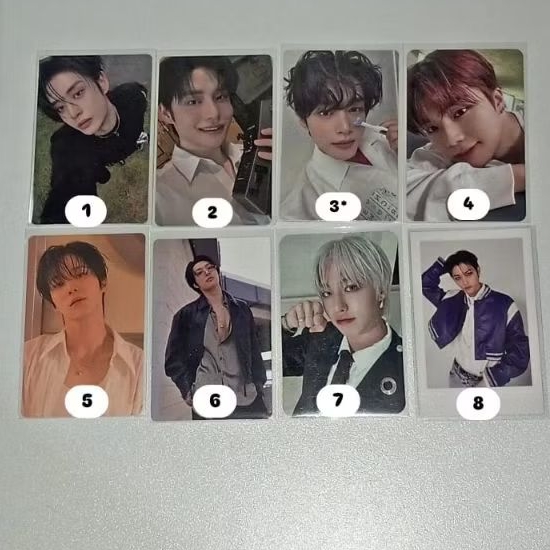 Photocard Official ZB1, ATEEZ, FELIX SKZ, AYDEN EPEX