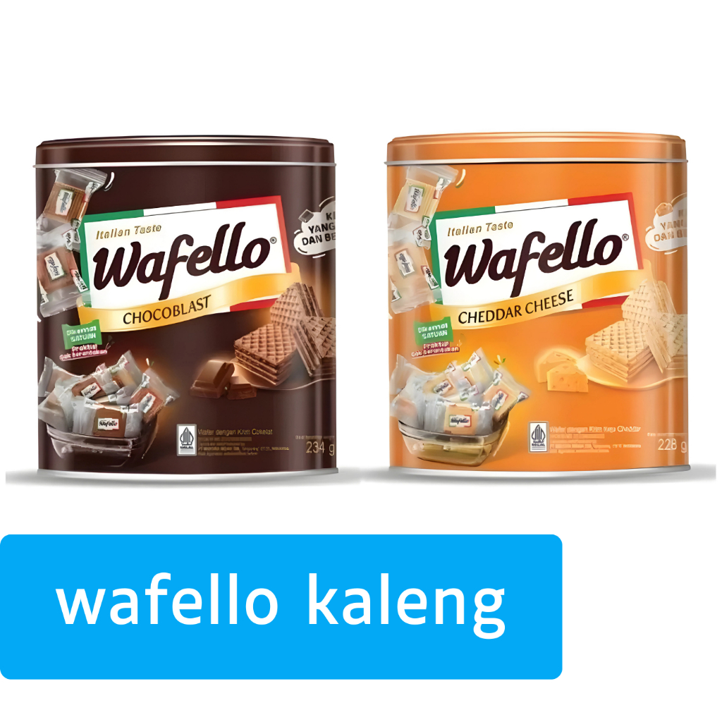 Wafello Wafer Kaleng 234gr