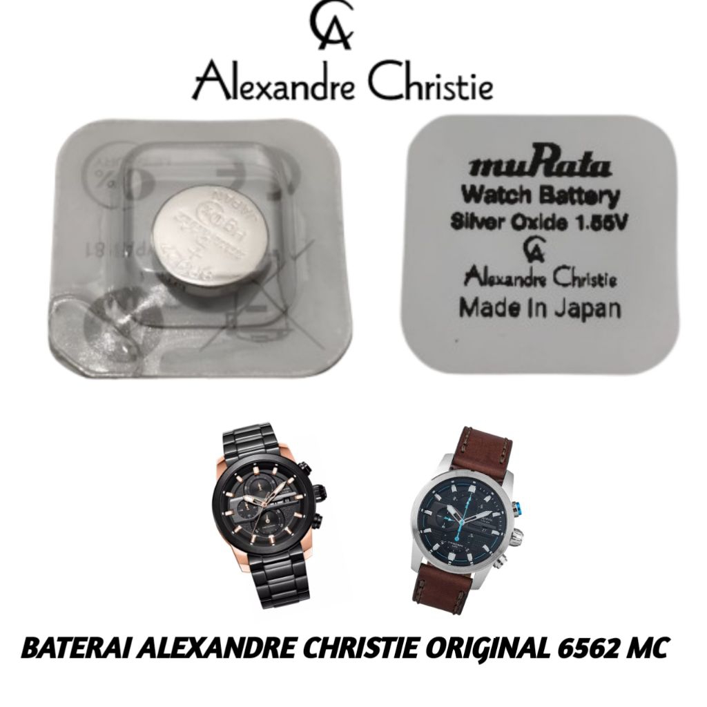 Baterai Alexandre Christie original 6562 MC