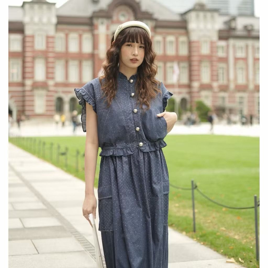 GIULIA SET NAVY LEBIJOU