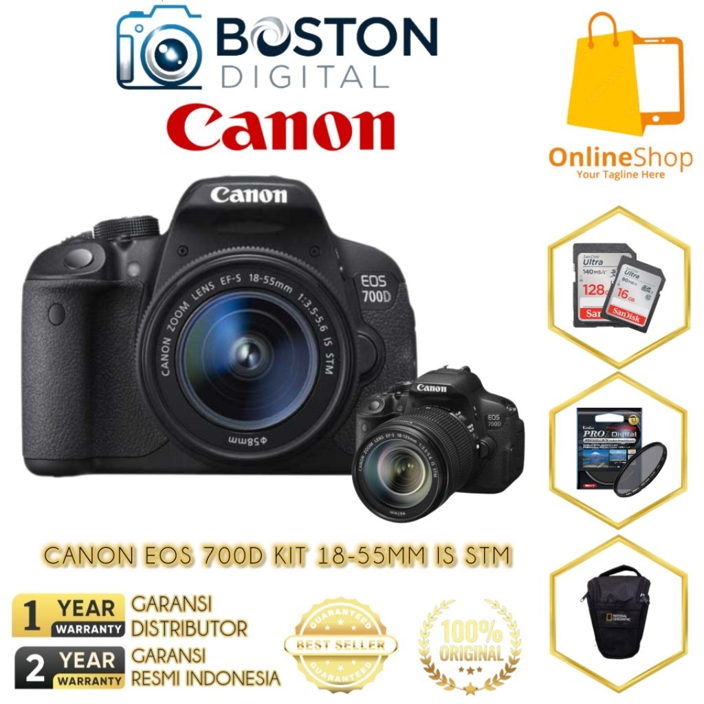 CANON EOS 700D KIT 18-55MM IS STM / CANON 700D KIT 18-55MM IS STM