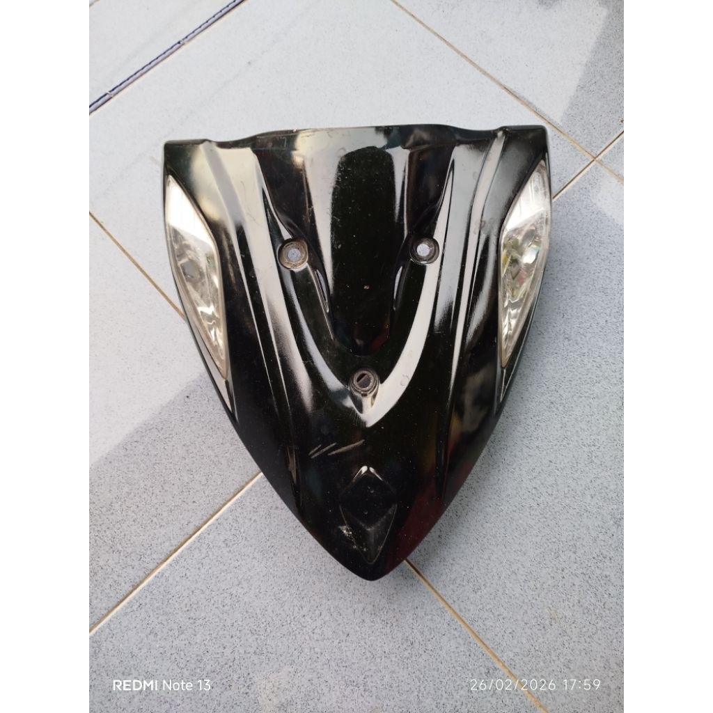 dada dasi tameng depan shogun 125 fl sp original bekas