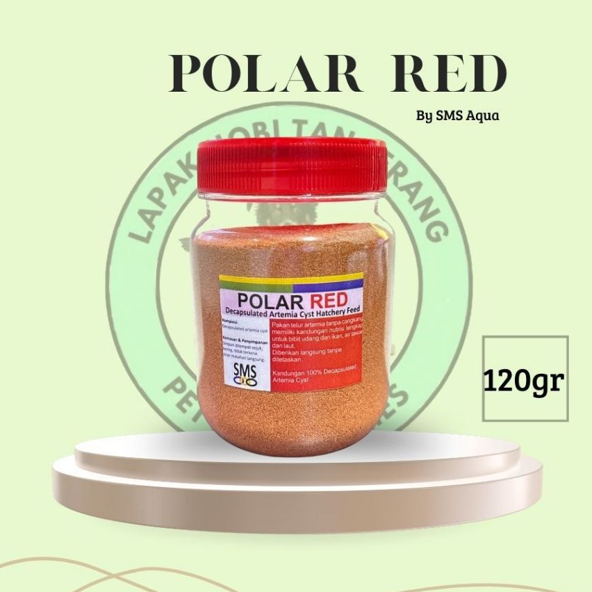 ARTEMIA POLAR RED / Artemia Instant Burayak Cupang Guppy 120gr