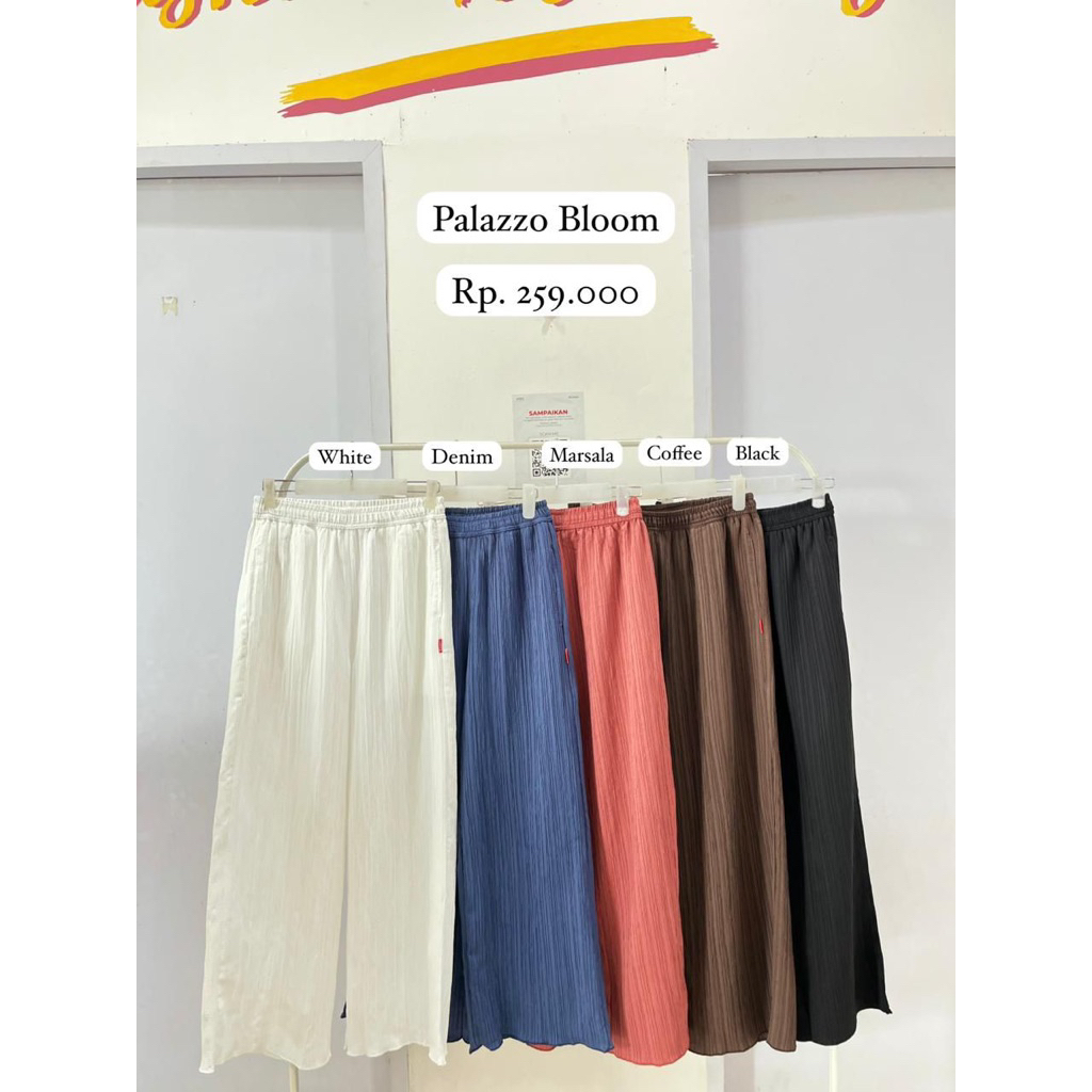 Palazzo bloom dauky celana dauky