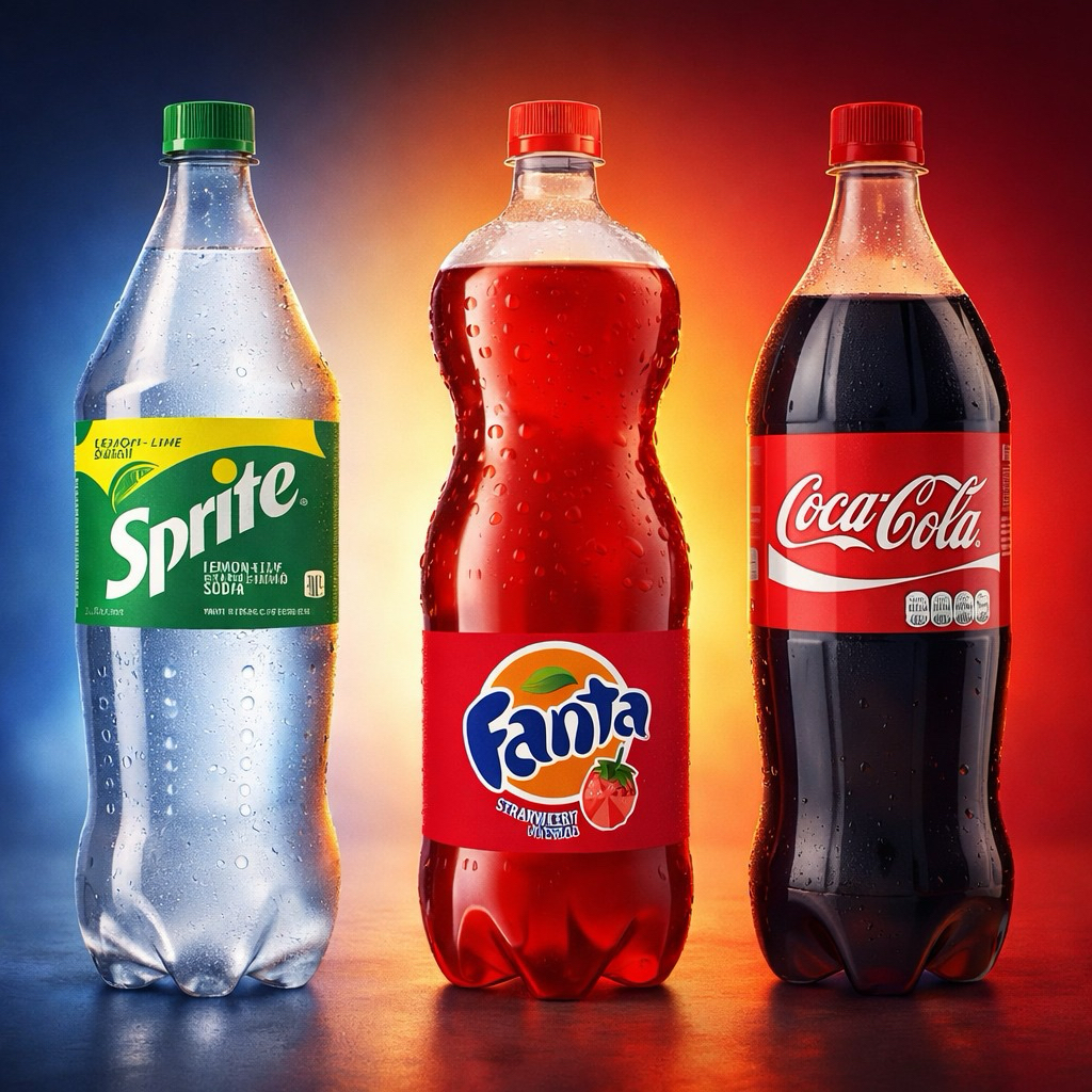 Minuman Berkarbonasi Sprite 1 Liter Rasa Lemon